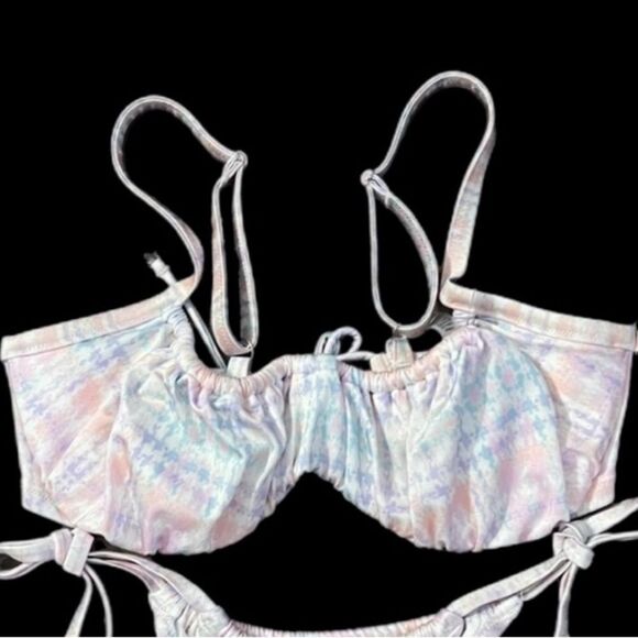 Victorias Secret Ruched Wicked Push Up without padding Bikini Top tweedy - Picture 5 of 6